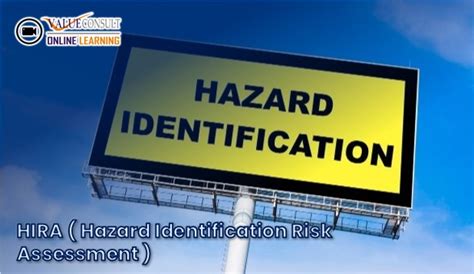 Online Training HIRA Hazard Identification Risk Assessment