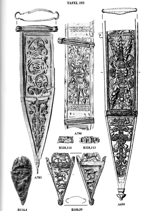Repousse Scabbards Ancient Swords Ancient Warfare Roman Sword