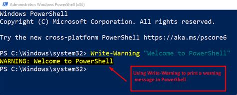 How To Print An Output In Powershell