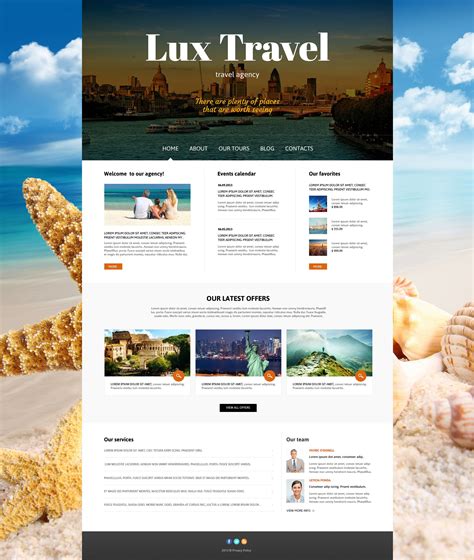 Travel Agency Template Choose From Different Travel Agency Template