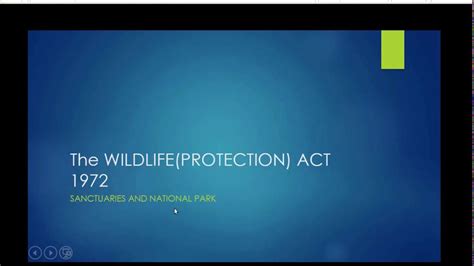 This is the first comprehensive legislation relating to protection of wild life was passed by the parliament and it was assented by the president on 9th september. The Wildlife (Protection) Act,1972-Sanctuaries, National ...