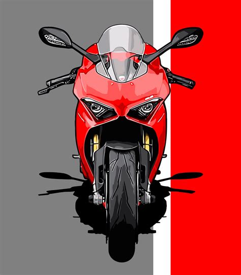 Motorbike Front Vector Art Icons And Graphics For Free Download
