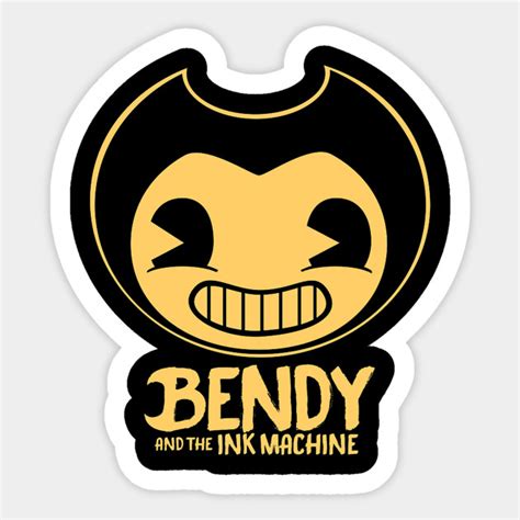 Bendy And The Ink Machine Bendy And The Ink Machine Sticker Teepublic