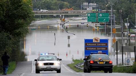 New Study Reveals Impact Of Flooding On Marylands Transportation