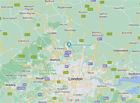 Hatfield Hertfordshire England Uk Area Map And More