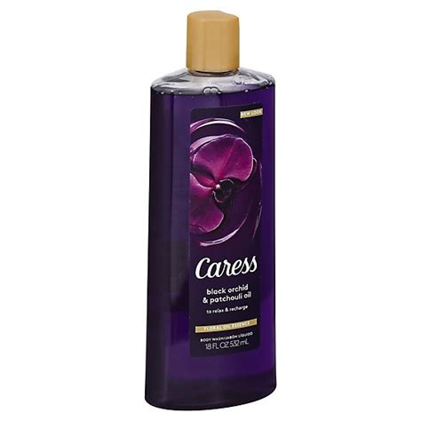 Caress Body Wash Sheer Twilight Black Orchid And Juniper Oil Scent 18