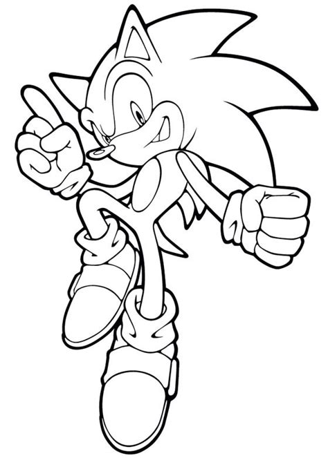 97 Dibujos De Sonic Para Colorear Oh Kids Page 6
