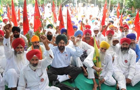 Punjabi farmers must be allowed to protest peacefully against their government without fear of farmers from the northern state of punjab sit in protest at the border between delhi and haryana why indian farmers are angry over agricultural reforms. Punjab: Farmers' 'Rail-roko' movement hits service, trains ...