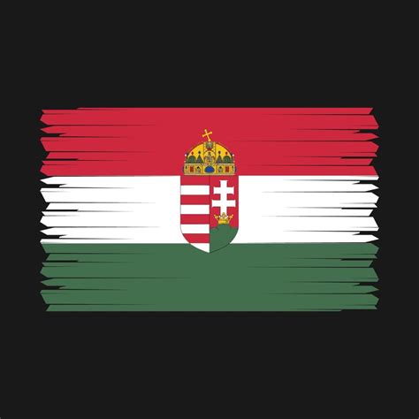 Hungary Flag Vector 21684033 Vector Art At Vecteezy