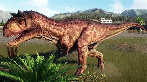 Jurassic World Evolution 2 Carnotaurus Gameplay Ps5 Uhd 4k60fps Youtube