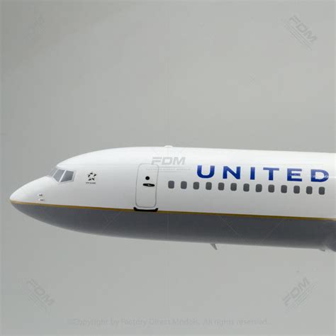 Boeing 737 900 United Airlines Airplane Model Factory Direct Models