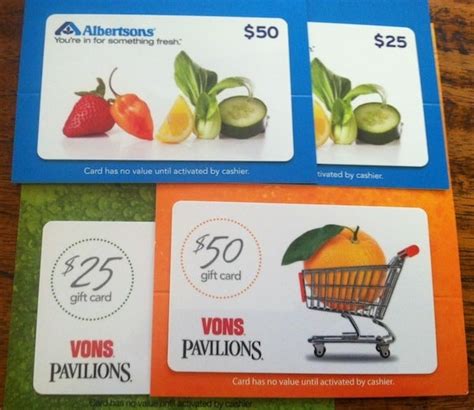 Now since i don't buy food at lowe's or the itunes. Vons And Albertsons Gift Cards At Staples