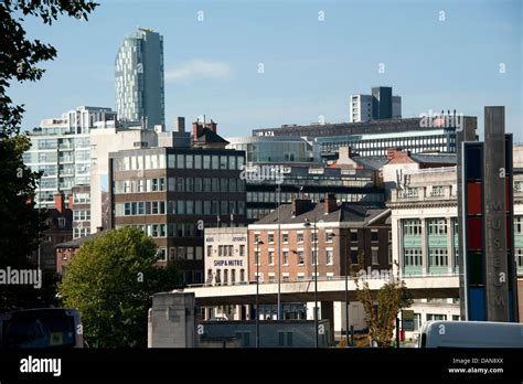 Liverpool Uk England Modern Skyline Stock Photo Alamy