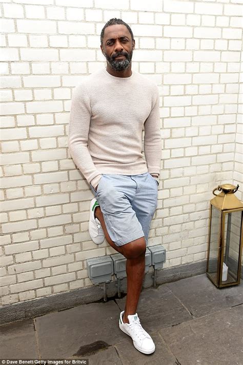Idris Elba Works Casual Style For Purdeys Campaign Launch Daily Mail