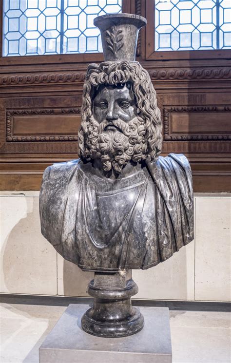 Bust Of Serapis Collections Royales Francaiseslouvre