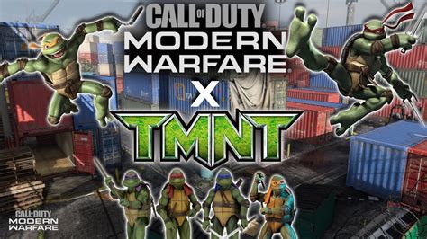 Teenage Mutant Ninja Turtles In Call Of Duty Modern Warfare Youtube