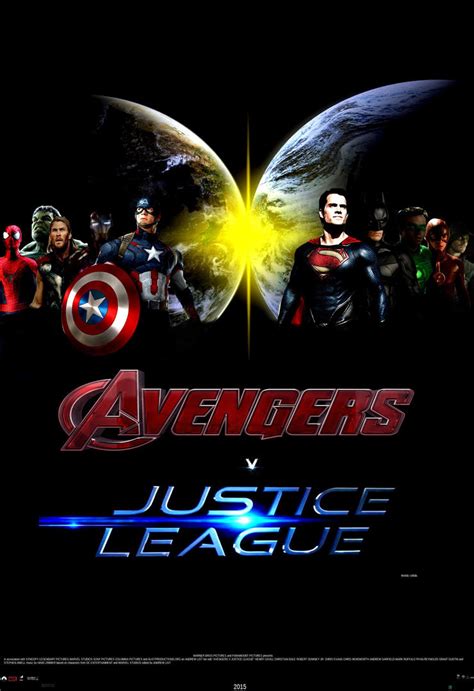Avengers V Justice League Poster By Steveirwinfan96 On Deviantart