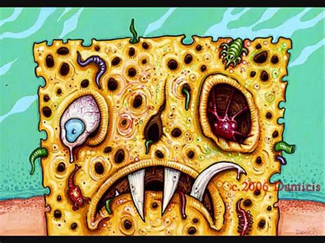 Spongebob Horror Drawing