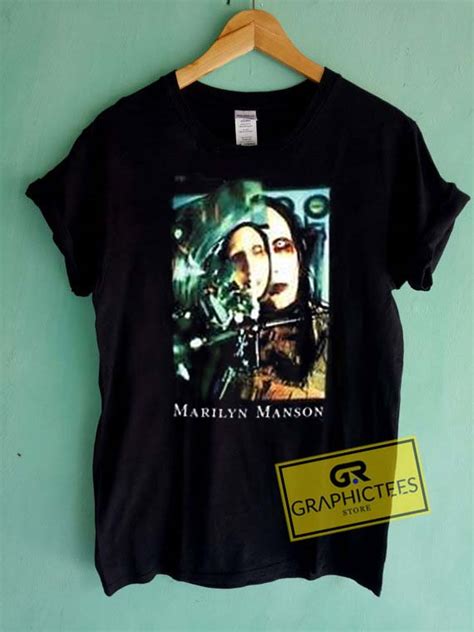 Marilyn Manson Vintage Graphic Tee Shirts