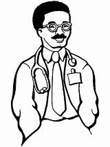 Doctor Coloring Sheets Profession Labor Understanding Need sketch template