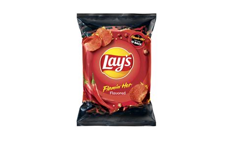 Lays Original Flamin Hot Chips Rereleased Due To Fans Wishes Snack Food And Wholesale Bakery