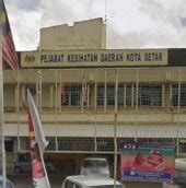 It is situated 28 m above sea level. Klinik Kesihatan Bandar Alor Setar, Klinik Kerajaan in ...
