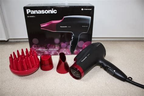 Panasonic nanoe hair dryer is shown to reduce damage caused by everyday brushing and enhance hair's smoothness and shine. parentprattle: Panasonic nanoe hair dryer review