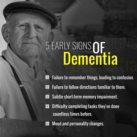 5 Early Signs Of Dementia #Dementia #HomeCare | Signs of dementia ...
