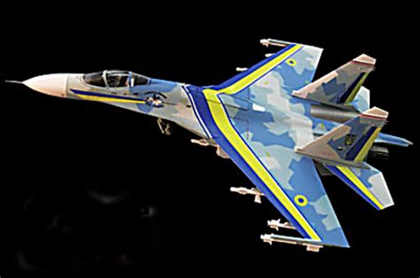 Wtw72 014 03 Witty Wings Sukhoi Su 27 Flanker Ukraine Airforce
