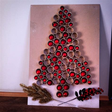 Diy Christmas Tree This Is Cool Could Use Toilet Paper Rolls And
