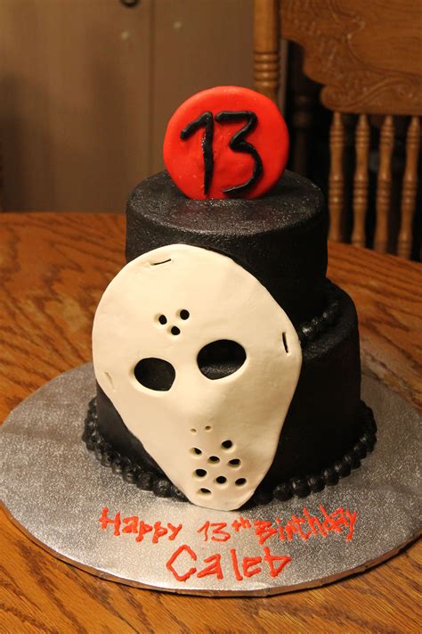 Friday The 13th Birthday Cake - Friday the 13th Birthday Cake