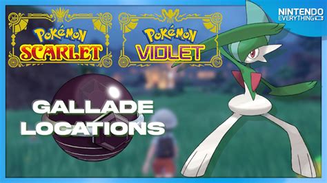 Pokemon Scarlet And Violet Gallade Location Guide Trendradars