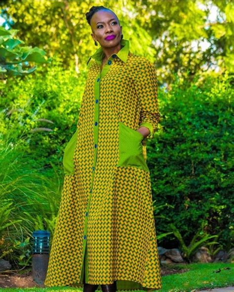 South African Shweshwe Traditional Dresses Designs 2023 Reny Styles