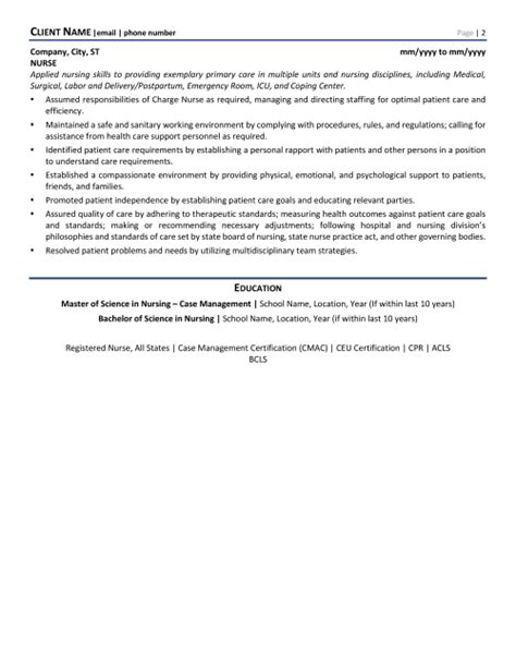 Case Manager Resume Example And Guide 2021 Zipjob
