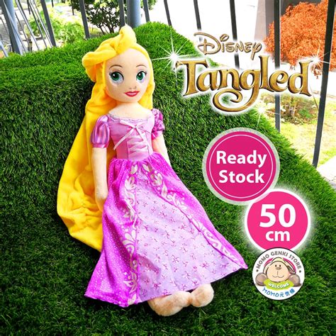 Disney Princess Tangled Rapunzel Soft Plush Toy Doll 50cm Shopee