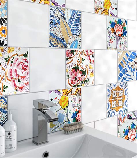 Bathroom Tile Decal Tile Decals Bathroom Decal Kitchen Tile Etsy