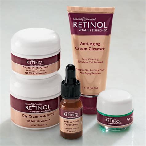 Skincare Cosmetics Retinol Anti Aging System Easy Comforts