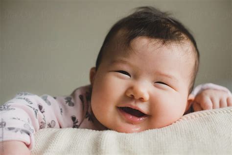 Adorable Happy Smiling Baby By Stocksy Contributor Lauren Lee Stocksy