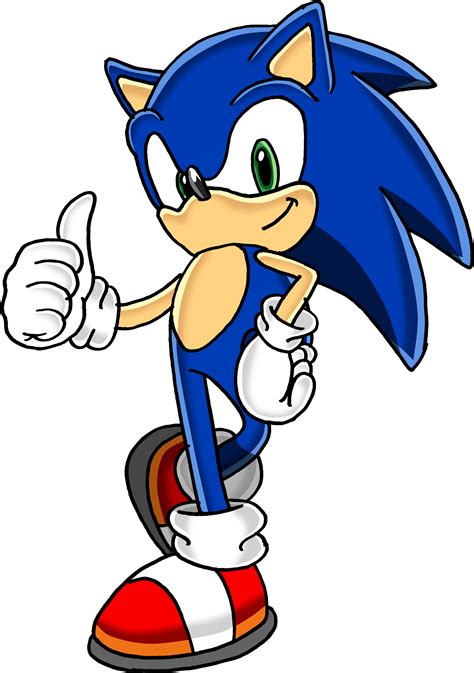 Sonic Hedgehog Blue Ok Transparent Png Stickpng
