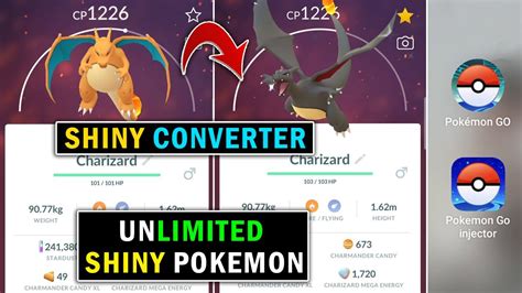 How To Get Unlimited Shiny Pokemon Pokemon Go New Hack Pokemon Go Shiny Pokemon Converter