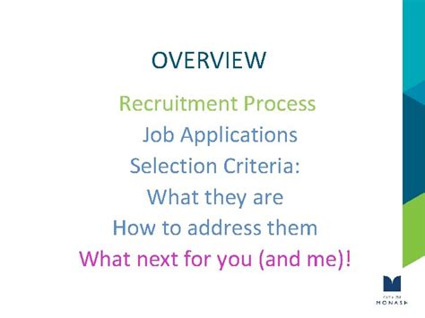 Addressing Selection Criteria And Landing That Dream Job