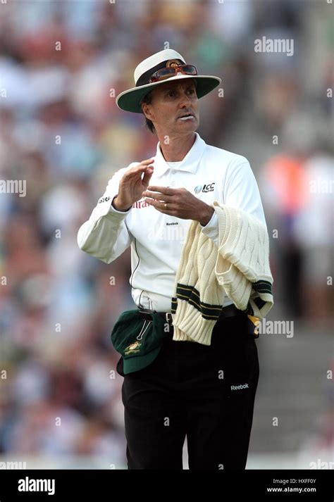 Billy Bowden Cricket Umpire The Brit Oval London England 20 August 2009