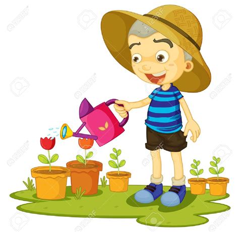 Boy Watering Plants Clipart 10 Free Cliparts Download Images On