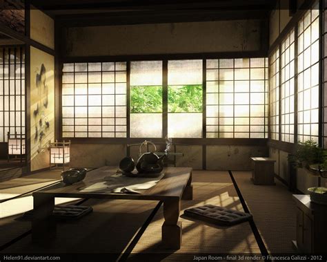 Japan Room Final 3d Render By Goophou On Deviantart