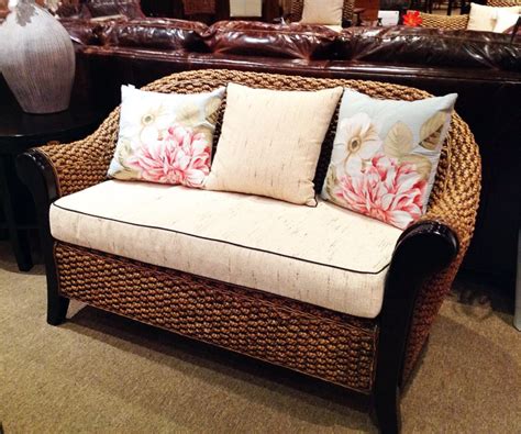 Handwoven Water Hyacinth Soldano Love Seat by Chic Teak only $904.17 | Love seat, Woven ...