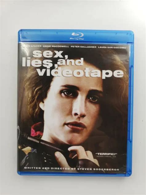 Sex Lies And Videotape James Spader Blu Ray 1299 Picclick