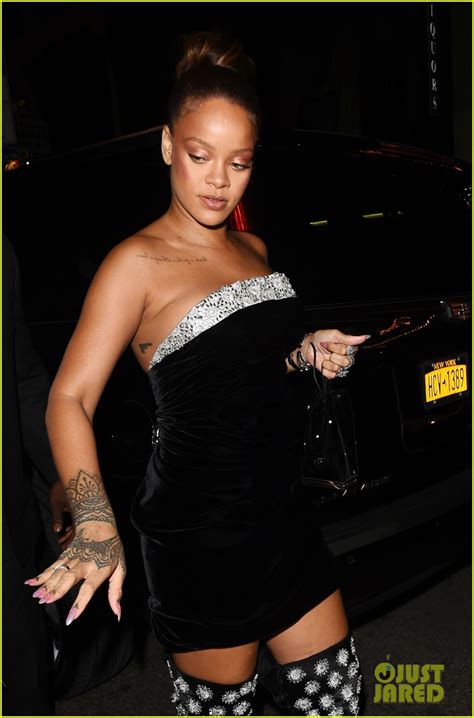 Rihanna Celebrates After The Fenty Beauty Launch In Nyc Photo 3952639