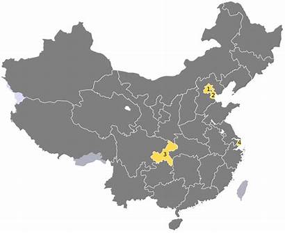 China Municipalities Direct Wikipedia Administered Controlled