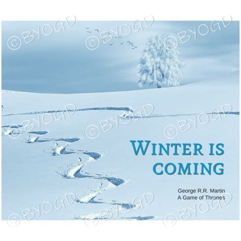 Quote Image 2 Winter Is Coming ⋆ Be Your Own Graphic Designer