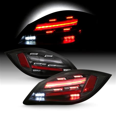 For 2009 2012 Porsche Boxster Cayman 2nd LED Sequentail Signal Black